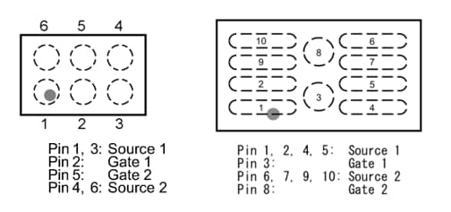 Toshiba SSM6N951L/SSM10N954L Field Effect Transistors